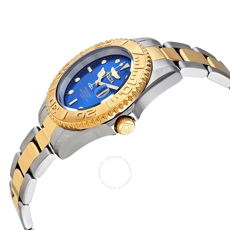 Invicta Pro Diver Quartz Blue Dial Two-tone Men's Watch 29942 - Dawson Watches #2