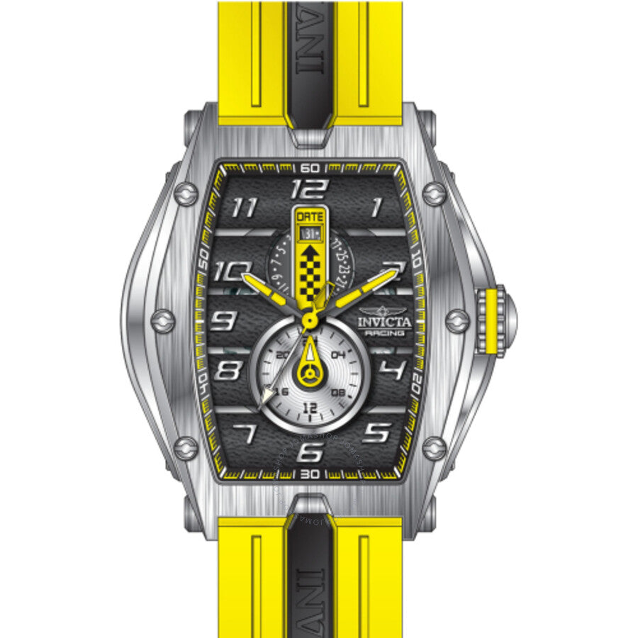 Invicta Invicta Racing GMT Quartz Black Dial Men's Watch 47383 - The Watches Men & Co