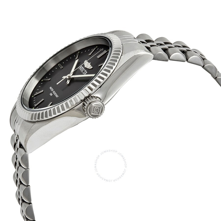 Invicta Specialty Black Dial Stainless Steel Men's Watch 29372 - Dawson Watches #2