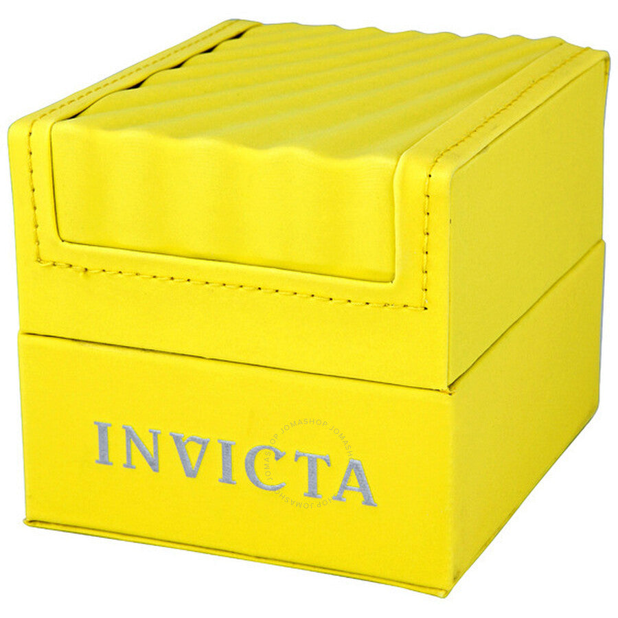 Invicta Specialty Military Grey Dial Black Leather Men's Watch 10492 - The Watches Men & Co #4