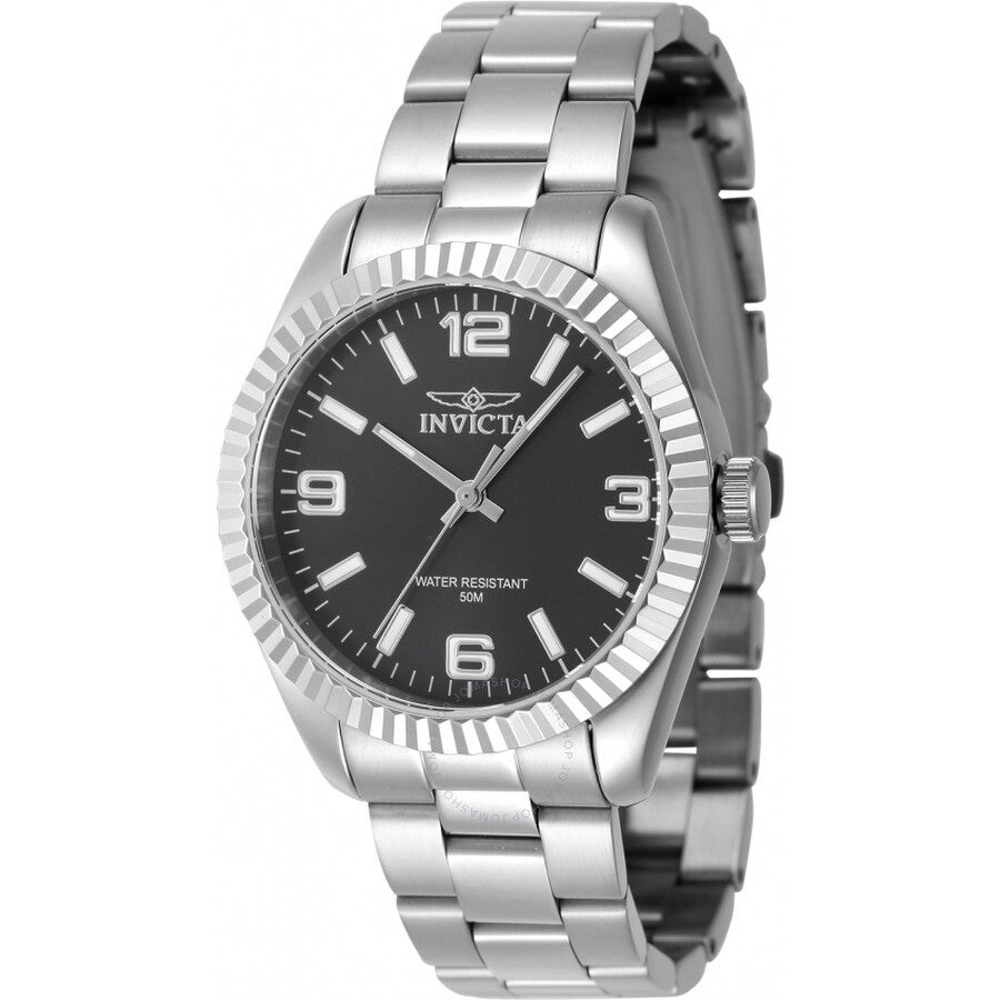 Invicta Specialty Quartz Black Dial Ladies Watch 47463 - The Watches Men & Co