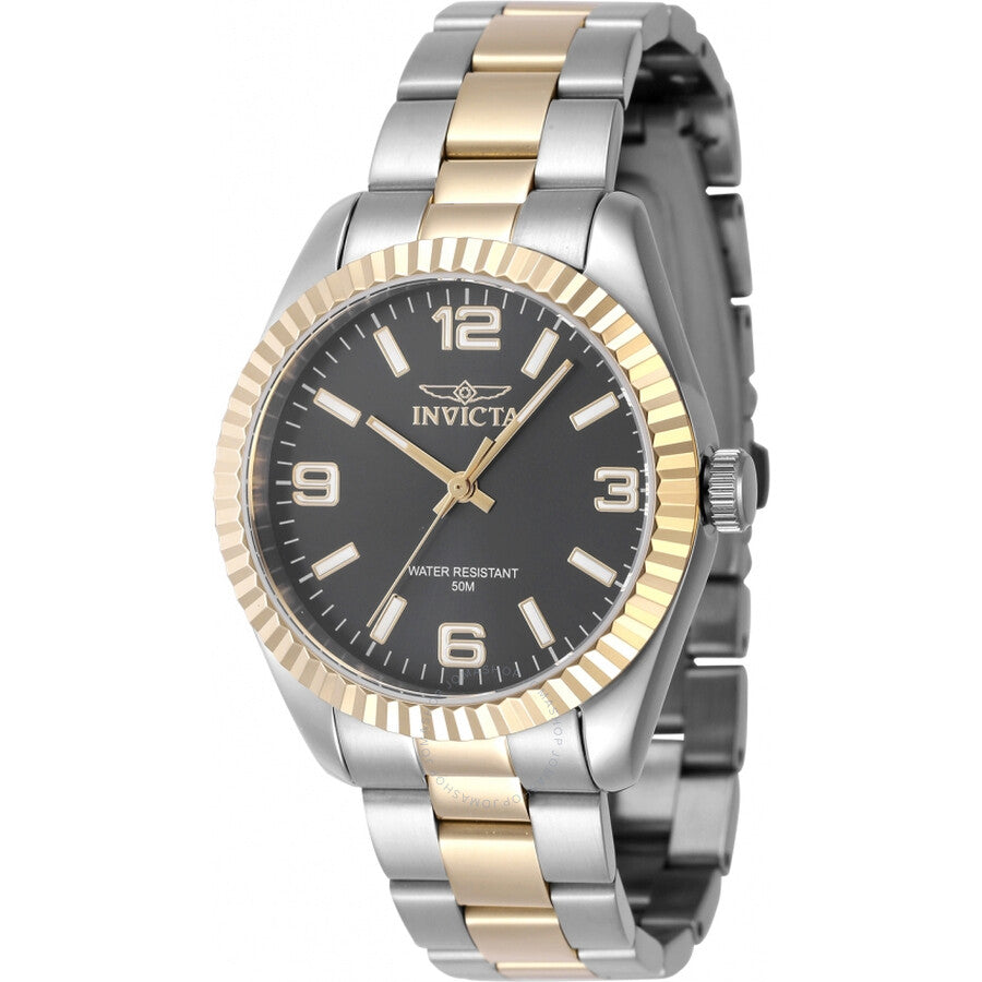 Invicta Specialty Quartz Black Dial Ladies Watch 47468 - The Watches Men & Co