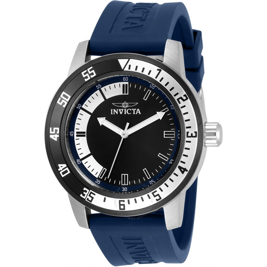 Invicta Specialty Quartz Black Dial Men's Watch 34013 - The Watches Men & Co