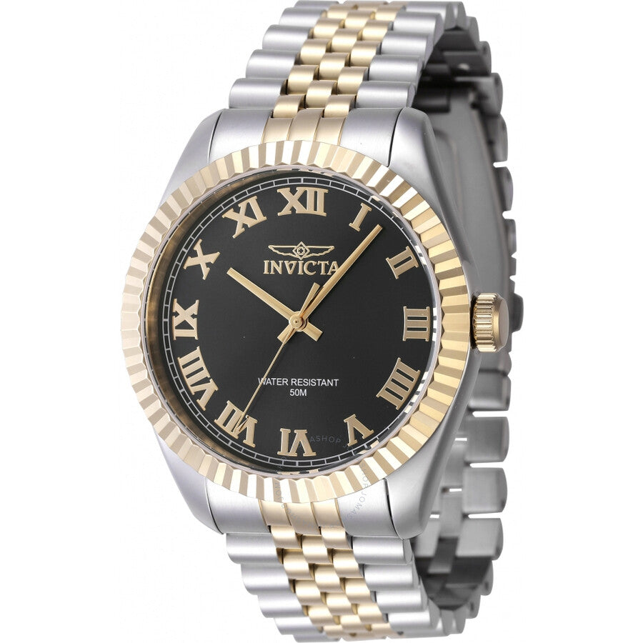 Invicta Specialty Quartz Black Dial Men's Watch 47401 - The Watches Men & Co