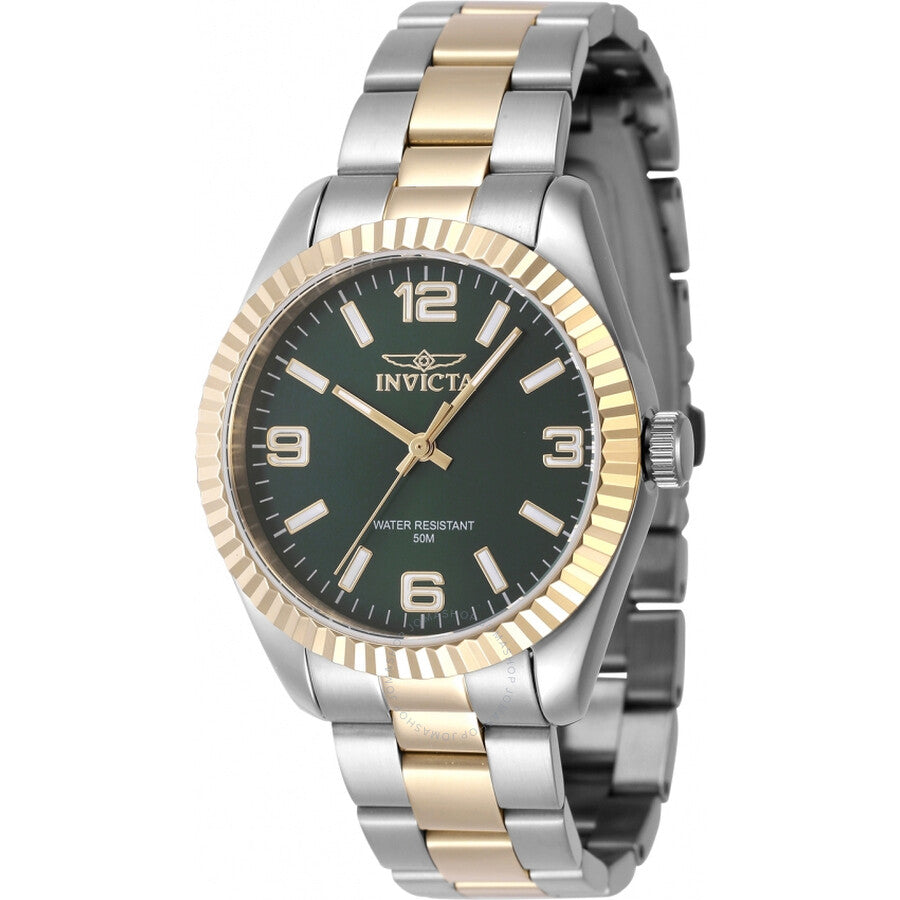 Invicta Specialty Quartz Green Dial Ladies Watch 47470 - The Watches Men & Co