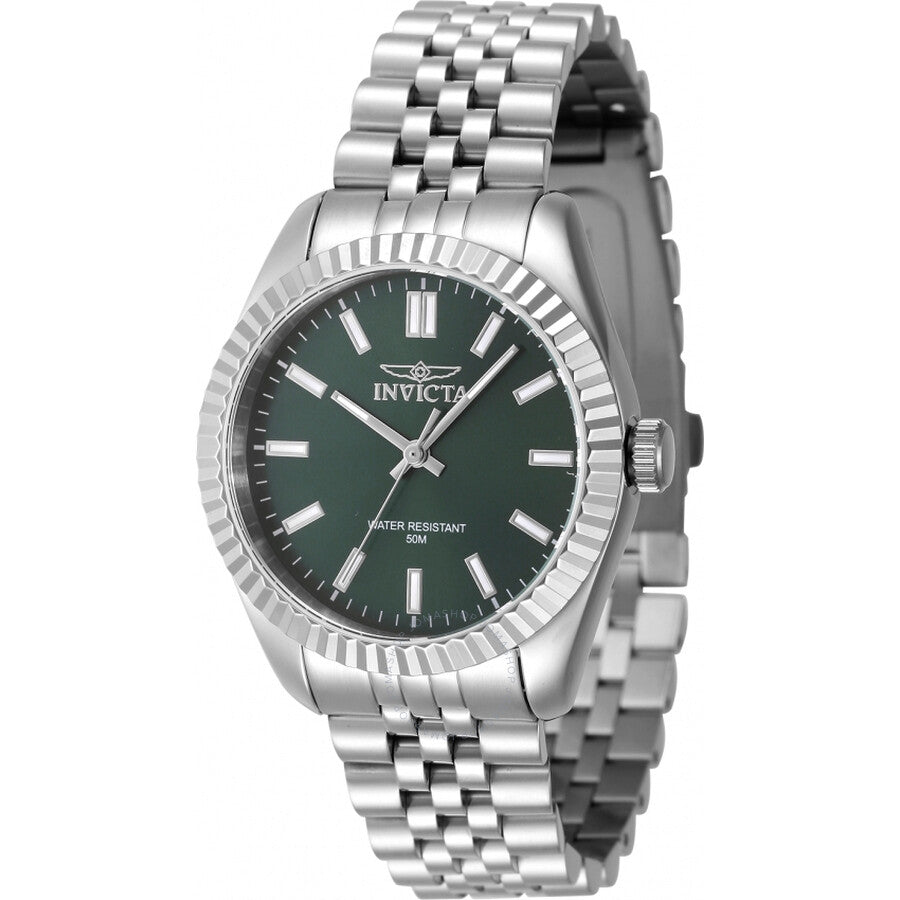 Invicta Specialty Quartz Green Dial Ladies Watch 47496 - The Watches Men & Co