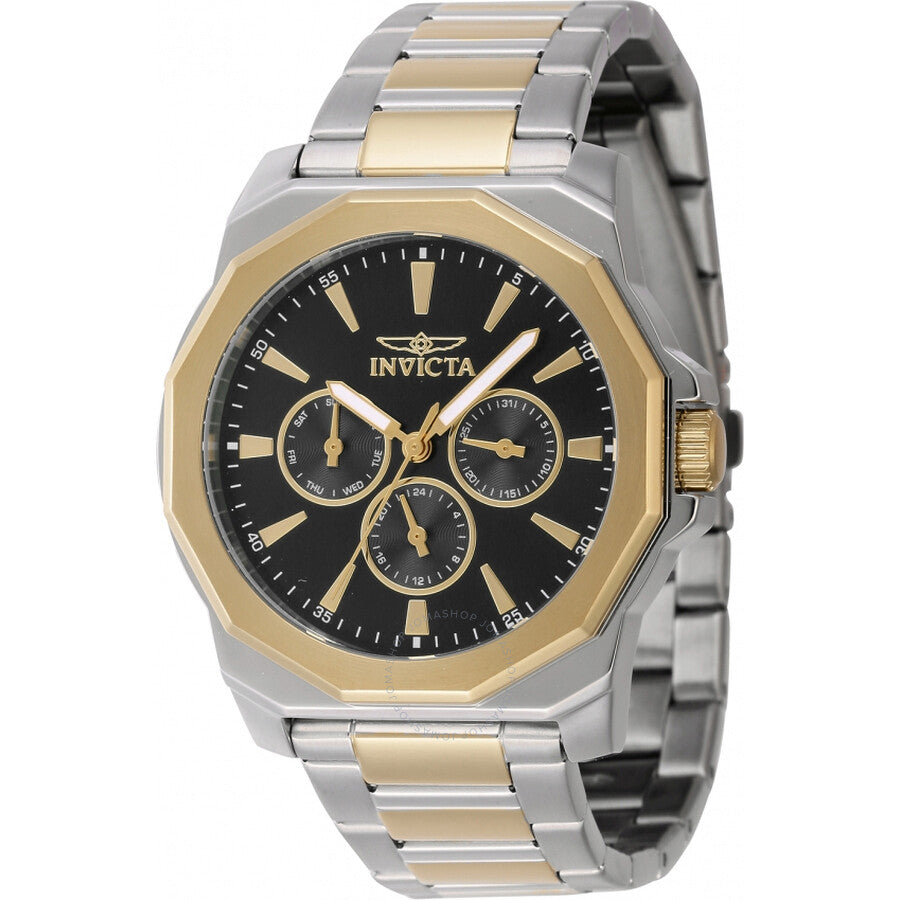 Invicta Speedway Quartz Black Dial Men's Watch 46845 - The Watches Men & Co
