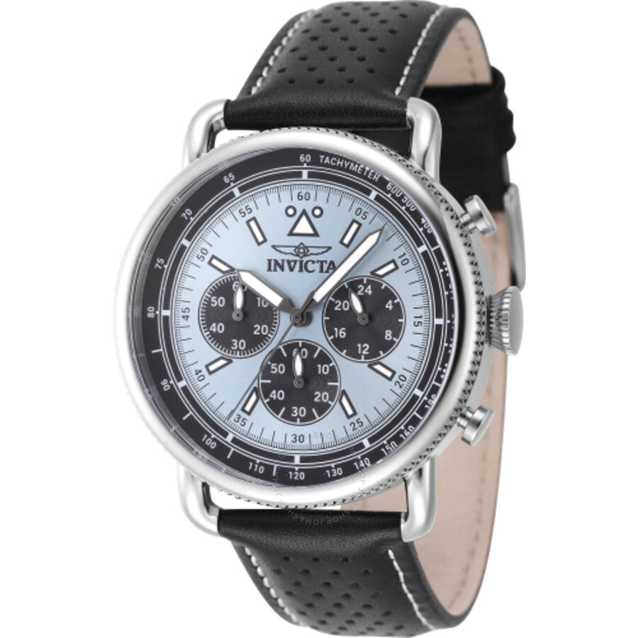 Invicta Speedway Zager Exclusive Chronograph Quartz Blue Dial Men's Watch 47364 - The Watches Men & Co