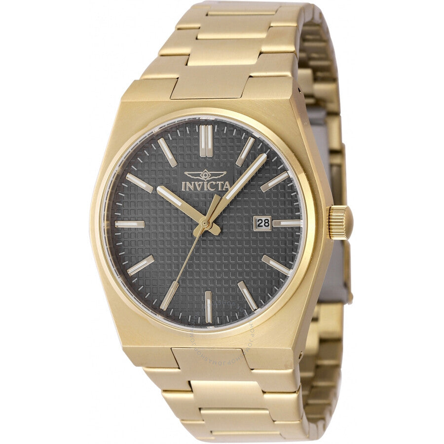 Invicta Speedway Zager Exclusive Quartz Charcoal Dial Men's Watch 48397 - Dawson Watches