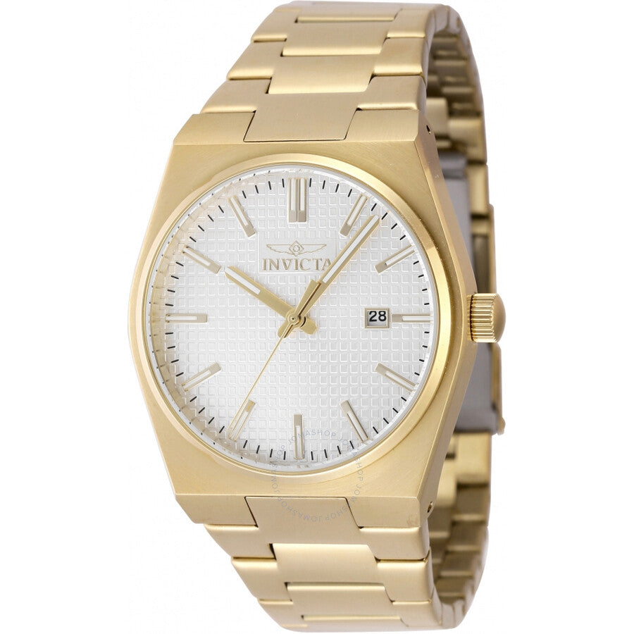 Invicta Speedway Zager Exclusive Quartz Silver Dial Men's Watch 48400 - Dawson Watches