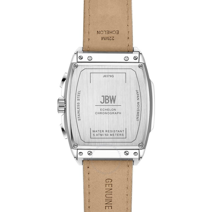 JBW Echelon Chronograph Quartz Silver Dial Unisex Watch J6379G - Dawson Watches #2