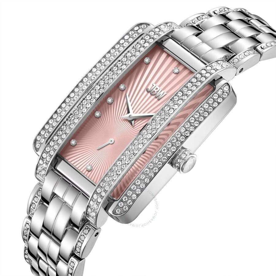 JBW Mink Collection Automatic Diamond Pink Dial Ladies Watch J6358H - Dawson Watches #2