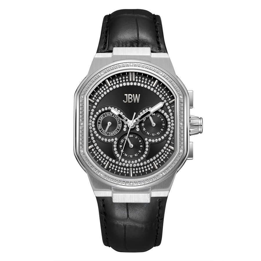 JBW Orion Collection GMT Automatic Black Dial Men's Watch J6408C - Dawson Watches