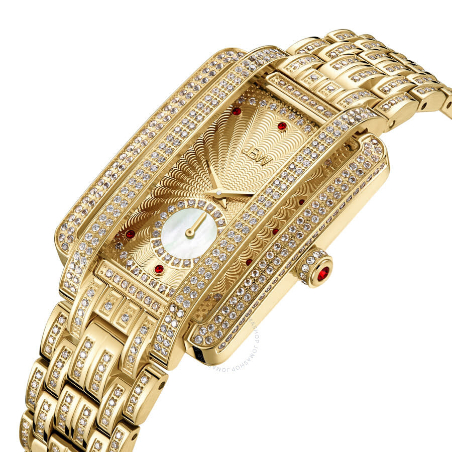 JBW Platinum Series Diamond Gold-tone Dial Ladies Watch PS505A - Dawson Watches #2