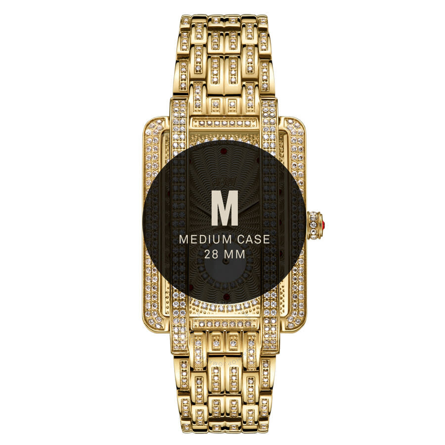 JBW Platinum Series Diamond Gold-tone Dial Ladies Watch PS505A#PS505A - Dawson Watches #6