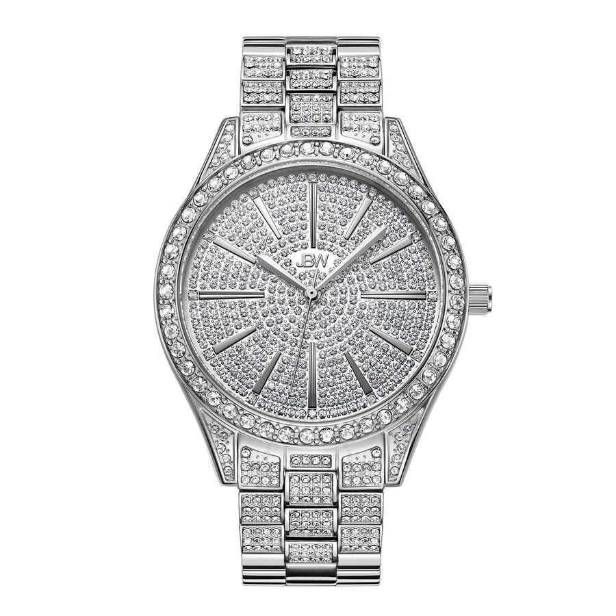 JBW Cristal 0.12 ctw Diamond Stainless Steel Ladies Watch J6346C - Dawson Watches