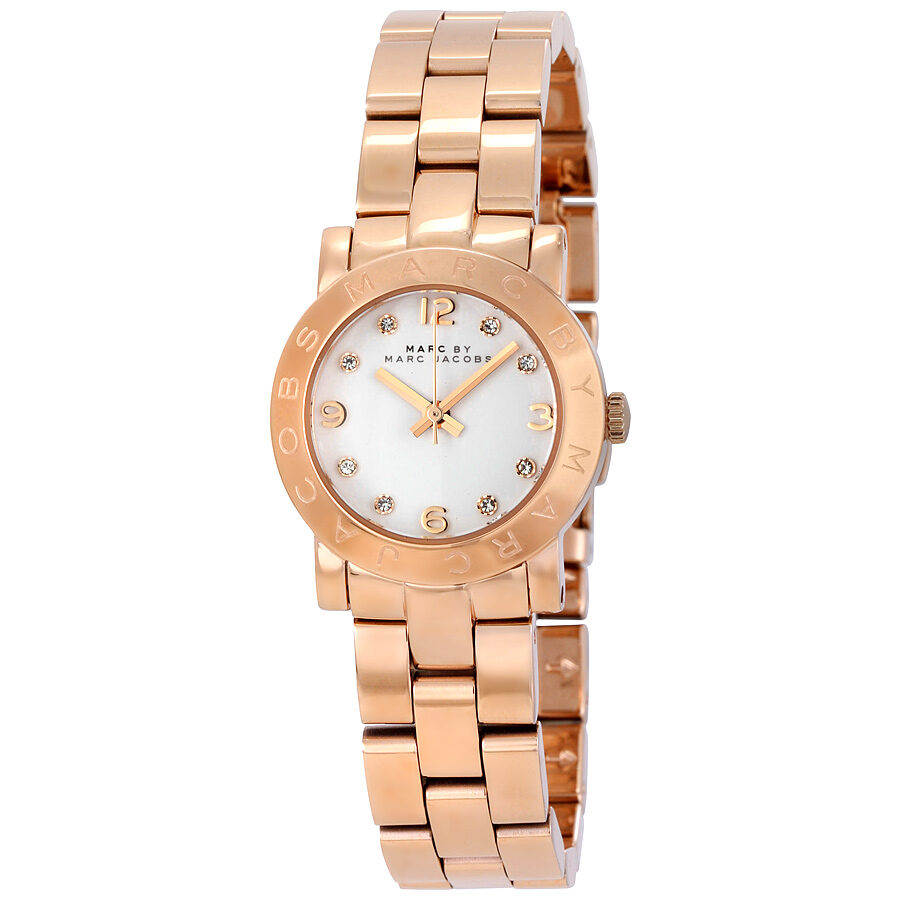 Marc by Marc Jacobs Mini Amy White Dial Ladies Watch MBM3078 - BigDaddy Watches