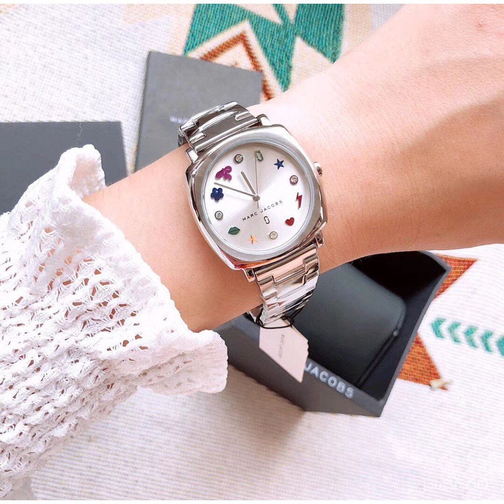 Marc Jacobs Quartz, Analog Display and Stainless Steel Strap Women's Watch - MJ3548