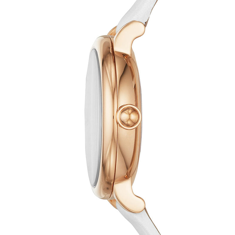 Marc Jacobs Vic Silver Dial Rose Gold Women's Watch - MJ1634