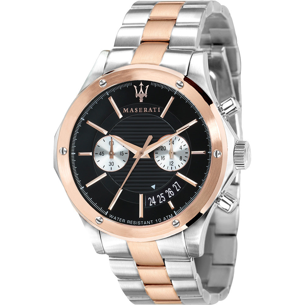 Maserati Circuito Chronograph Dial Two-Tone Men's Watch R8873627004