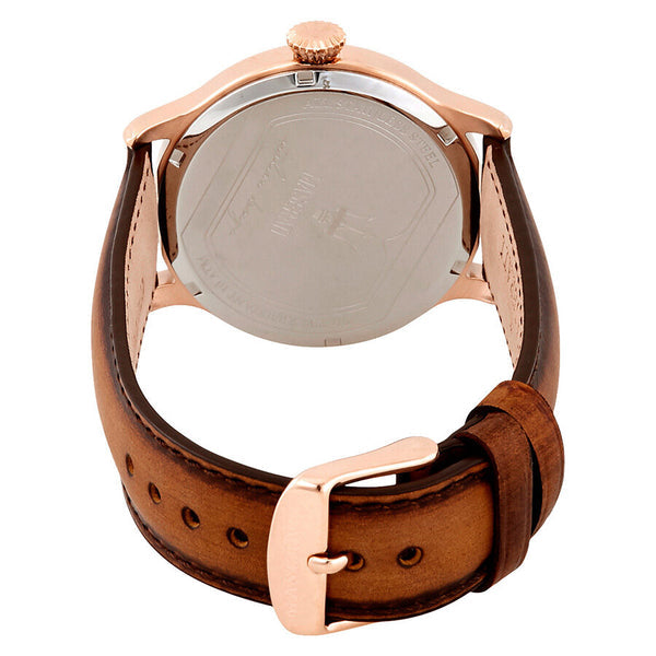 Maserati Epoca Blue Dial Leather Strap Men's Watch R8851118001