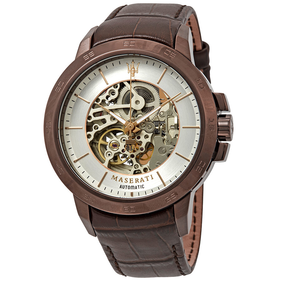 Maserati Ingegno Automatic Skeleton Dial Men's Watch R8821119003 - BigDaddy Watches