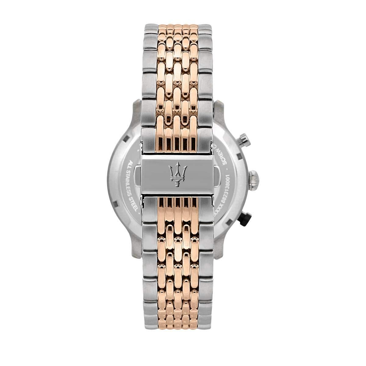 Maserati Legend 42 mm Chronograph Ivory Dial Watch R8873638002
