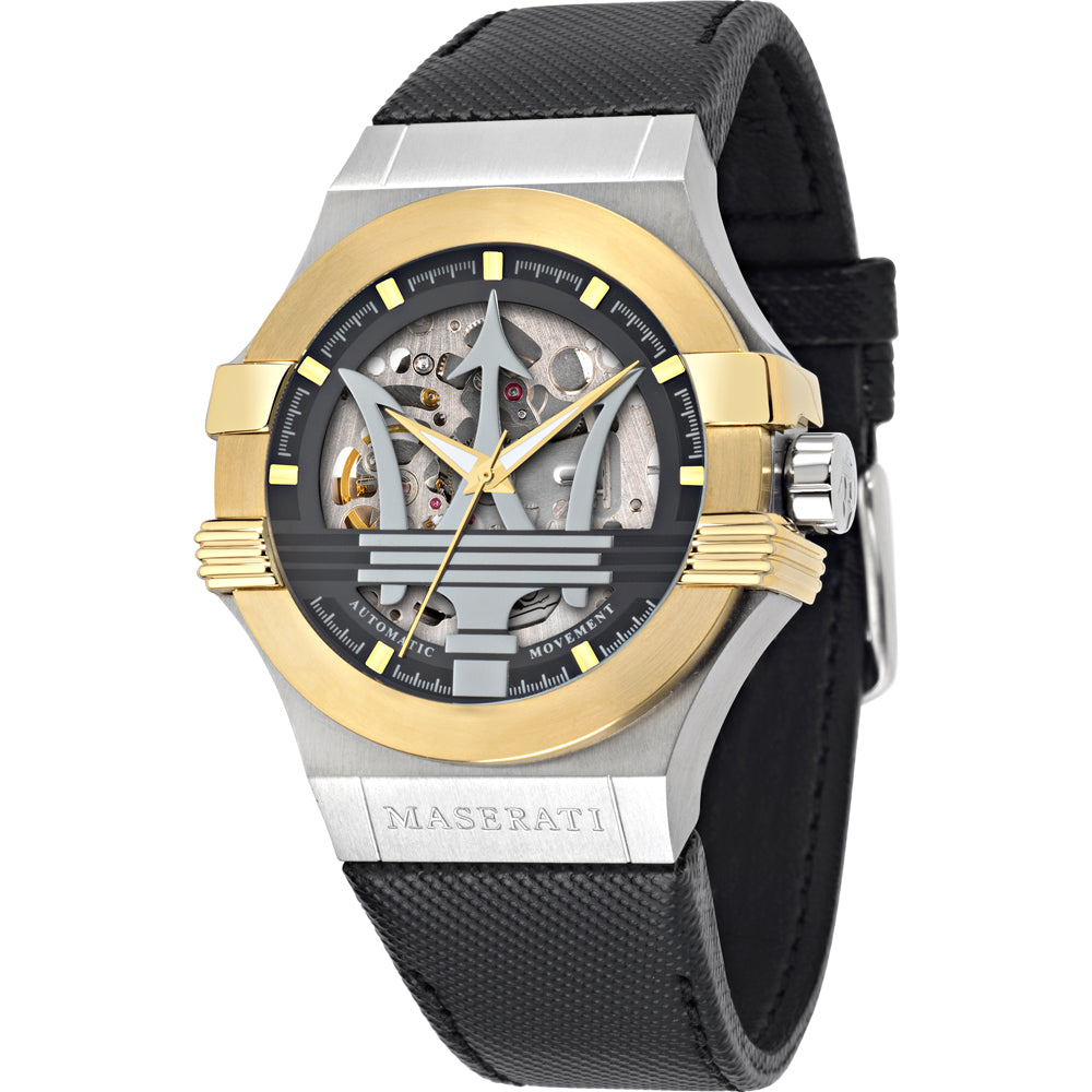 Maserati Potenza Automatic Skeleton Dial Men's Watch R8821108037