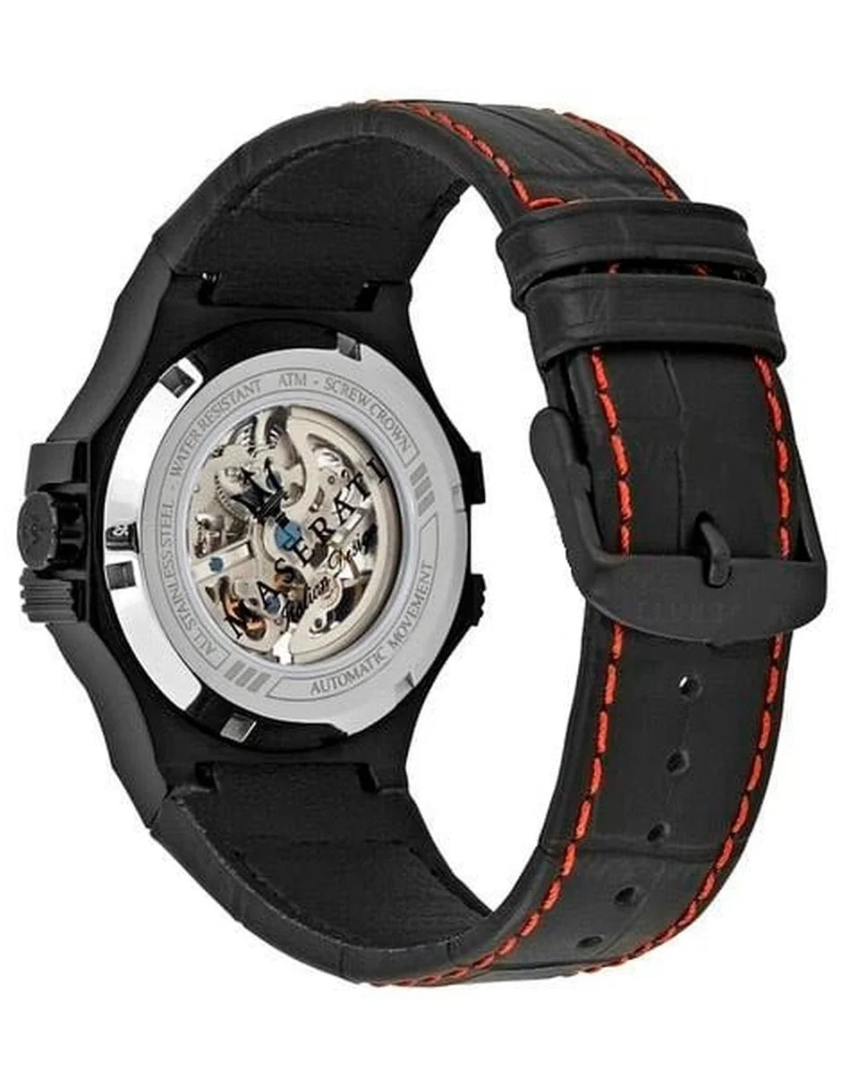 Maserati Automatic Black Dial Stainless Steel Watch R8821108008