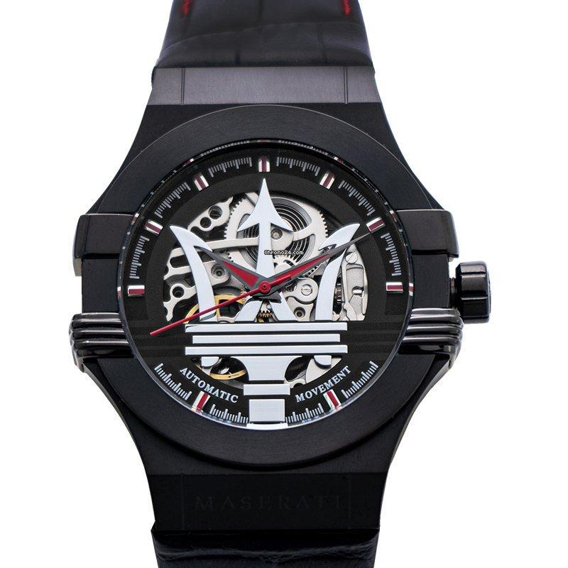 Maserati Automatic Black Dial Stainless Steel Watch R8821108008