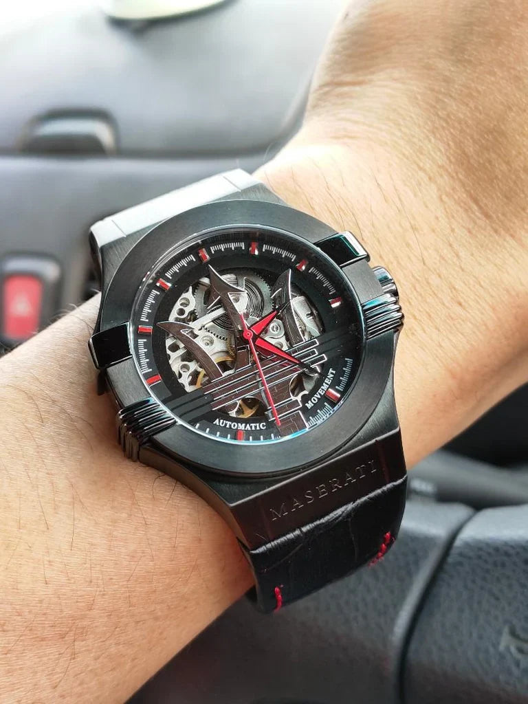 Maserati Automatic Black Dial Stainless Steel Watch R8821108008