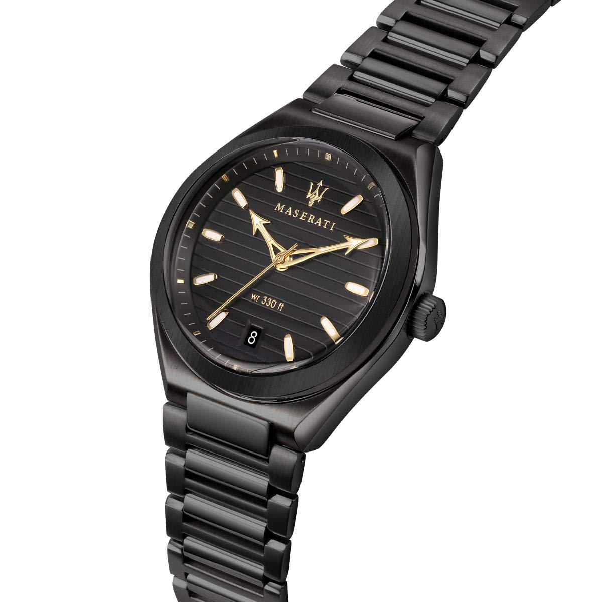 Maserati Analog Black Dial Watch R8853139004