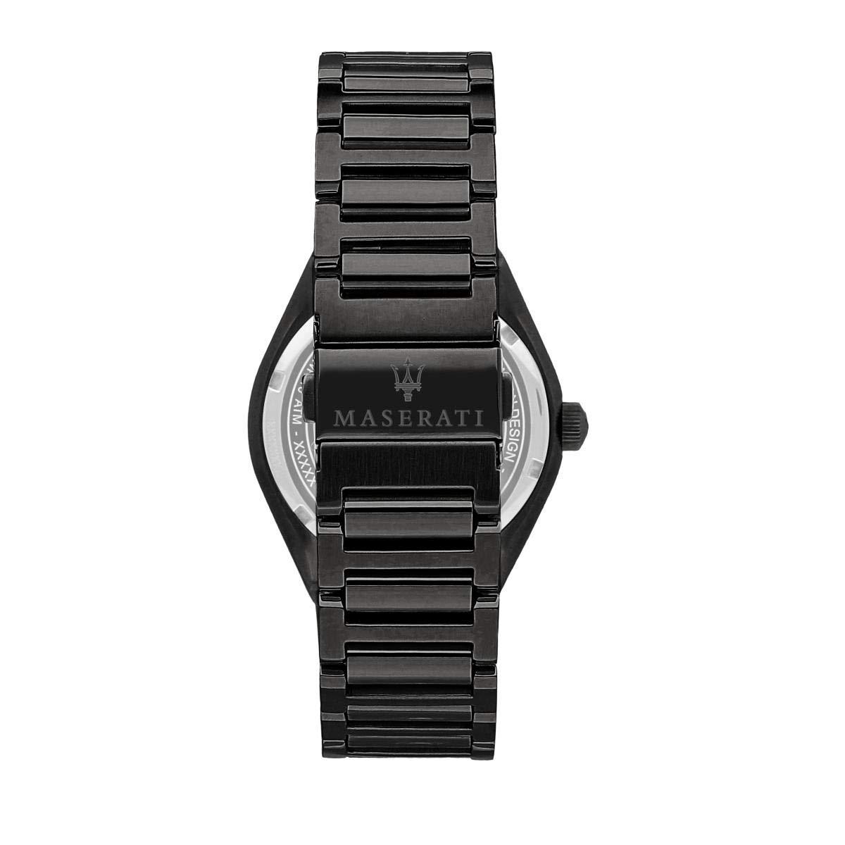 Maserati Analog Black Dial Watch R8853139004