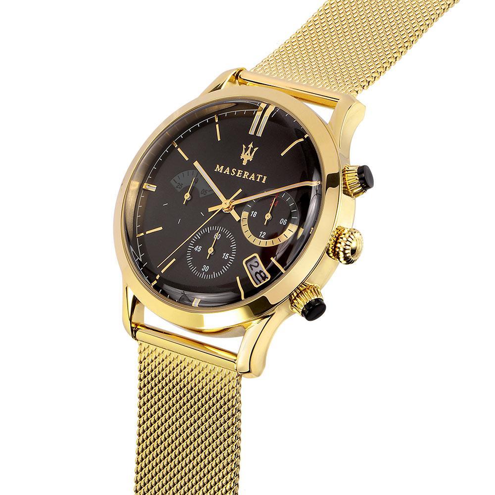 Maserati Ricordo Chronograph Black Dial Men's Watch#R8873633003 - The Watches Men & CO #3