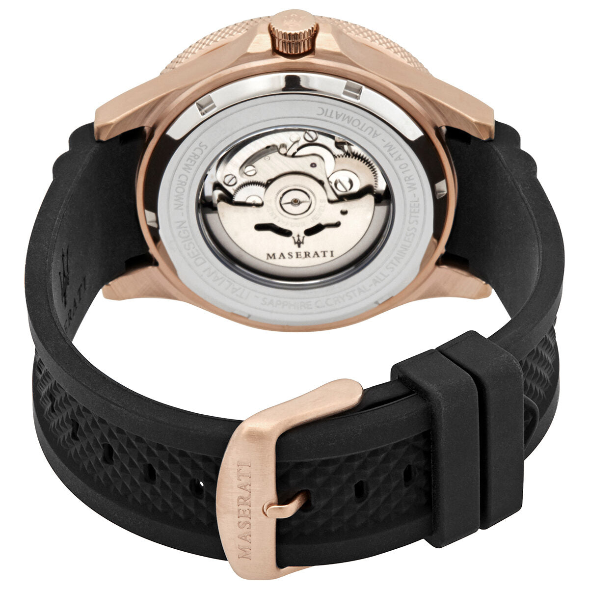 Maserati Sfida Automatic Black Dial Men's Watch #R8821140001 - The Watches Men & CO #3