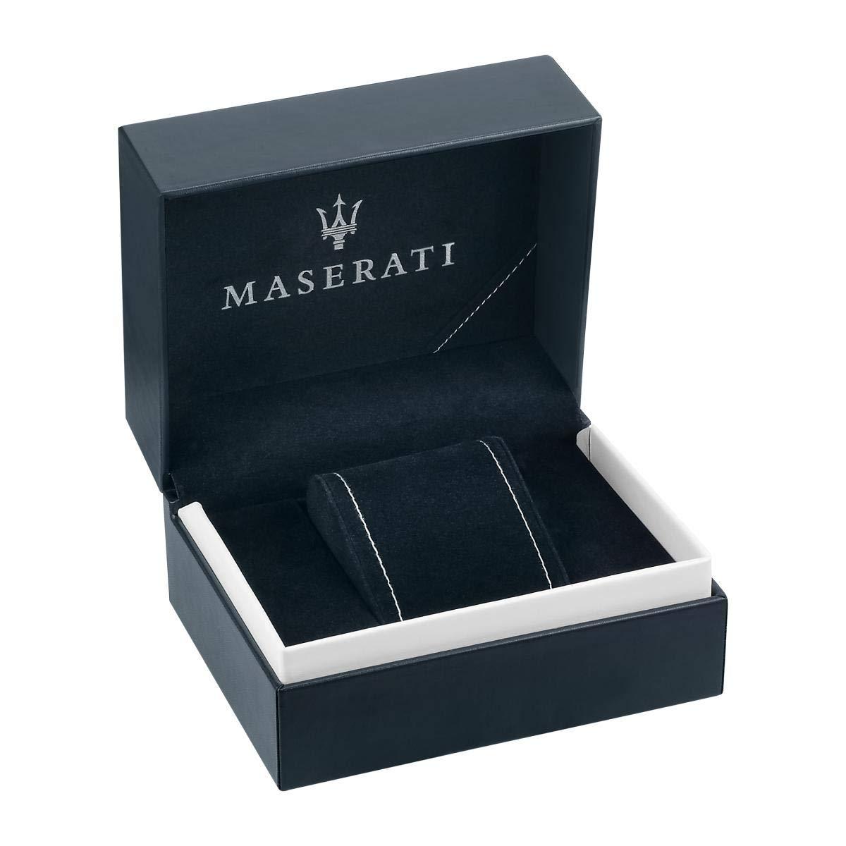 Maserati Sfida watch in original navy presentation box with white padding
