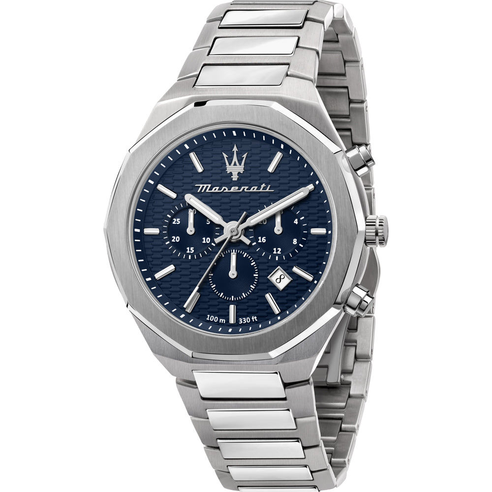 Maserati Stile Chronograph Silver R8873642006 - The Watches Men & CO
