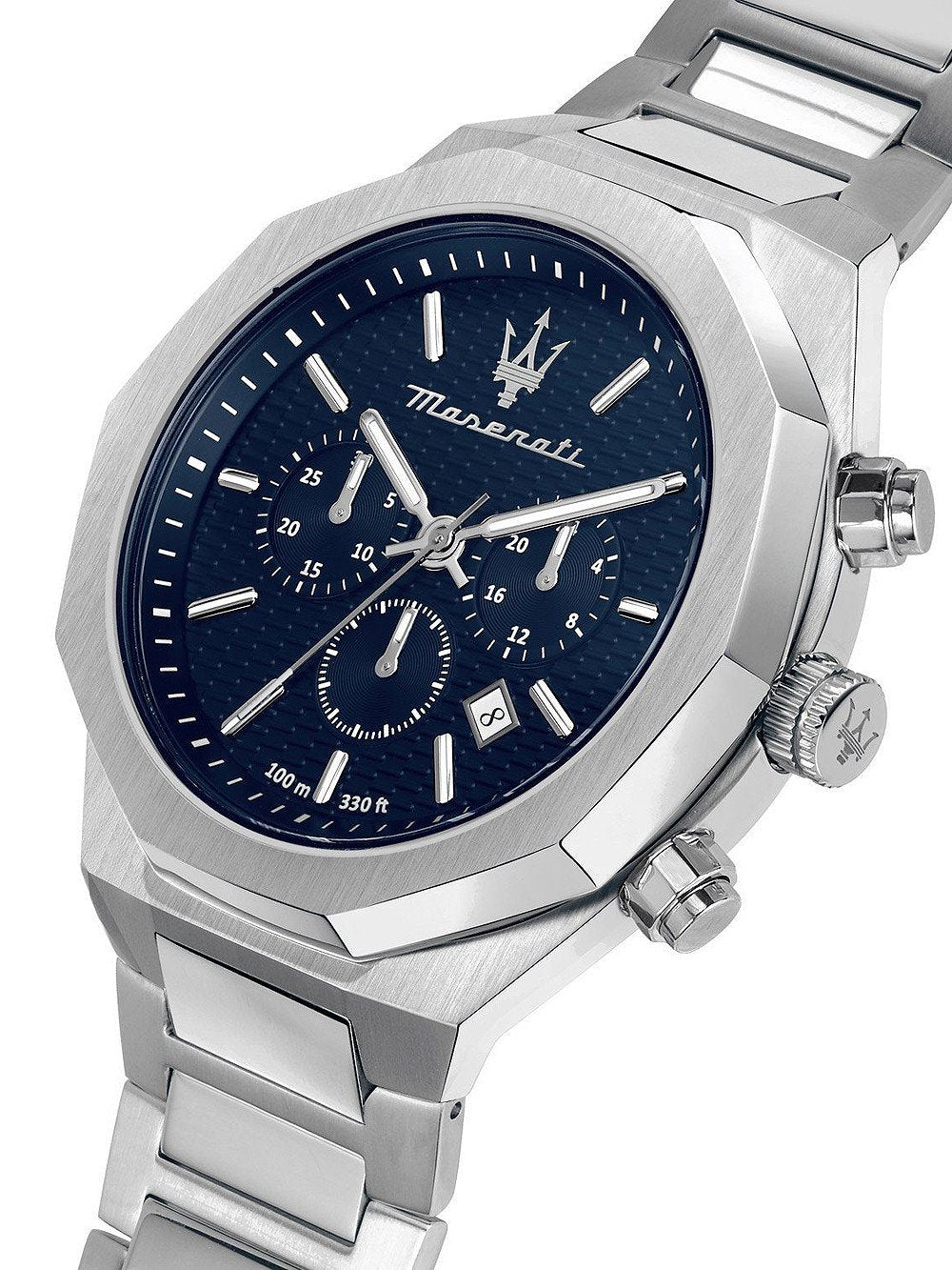 Maserati Stile Chronograph Silver R8873642006 - The Watches Men & CO #2