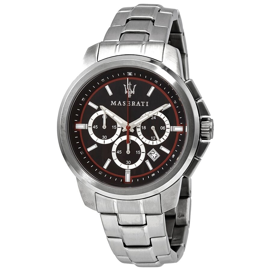Maserati Successo Chronograph Quartz Black Dial Watch R8873621009