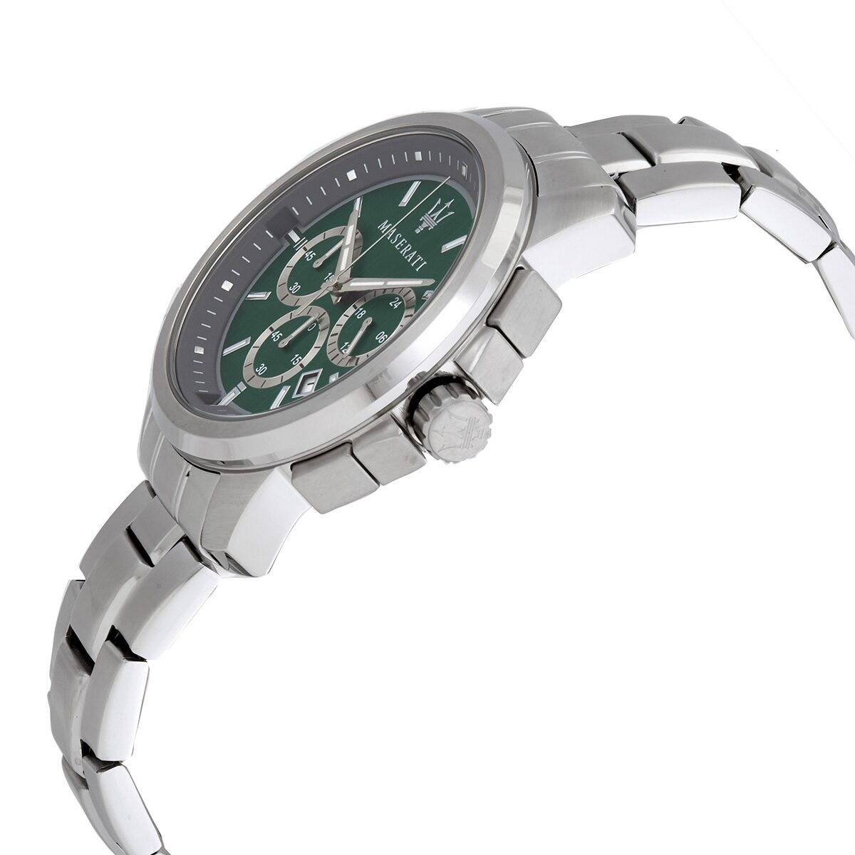 Maserati Successo Chronograph Quartz Green Dial Watch R8873621017