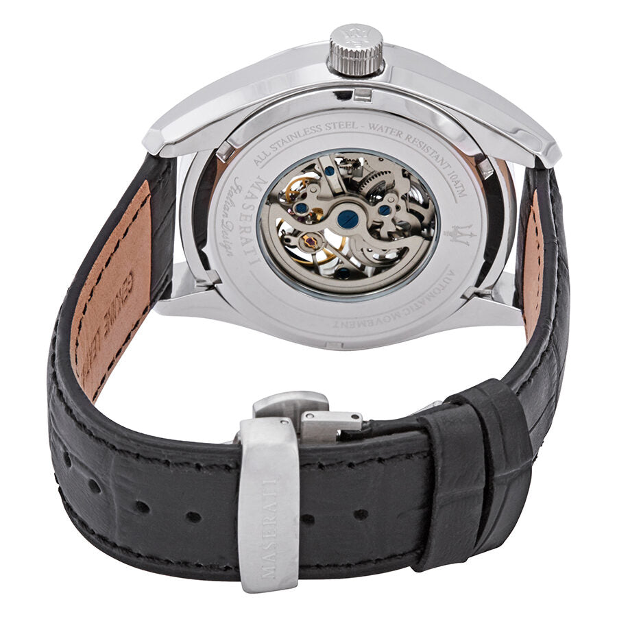 Maserati Traguardo Automatic Black Dial Watch R8871612001