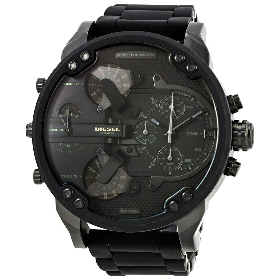 Diesel Big Daddy All Black Men's Watch DZ7396