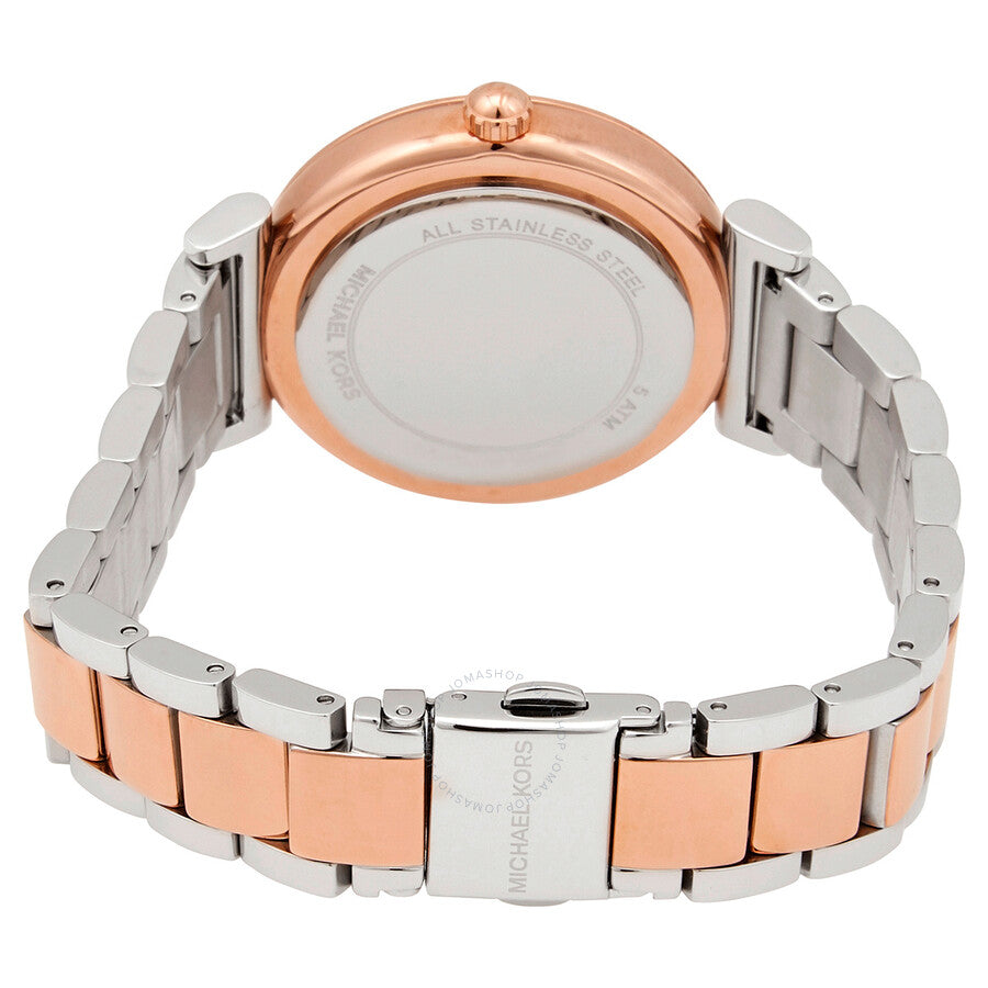 Michael Kors Abbey Quartz Crystal White Dial Ladies Watch MK4616