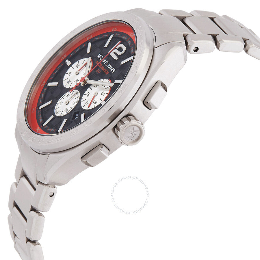 Michael Kors Accelerator 2.0 Chronograph Quartz Black Dial Men's Watch MK9176 - Dawson Watches #2