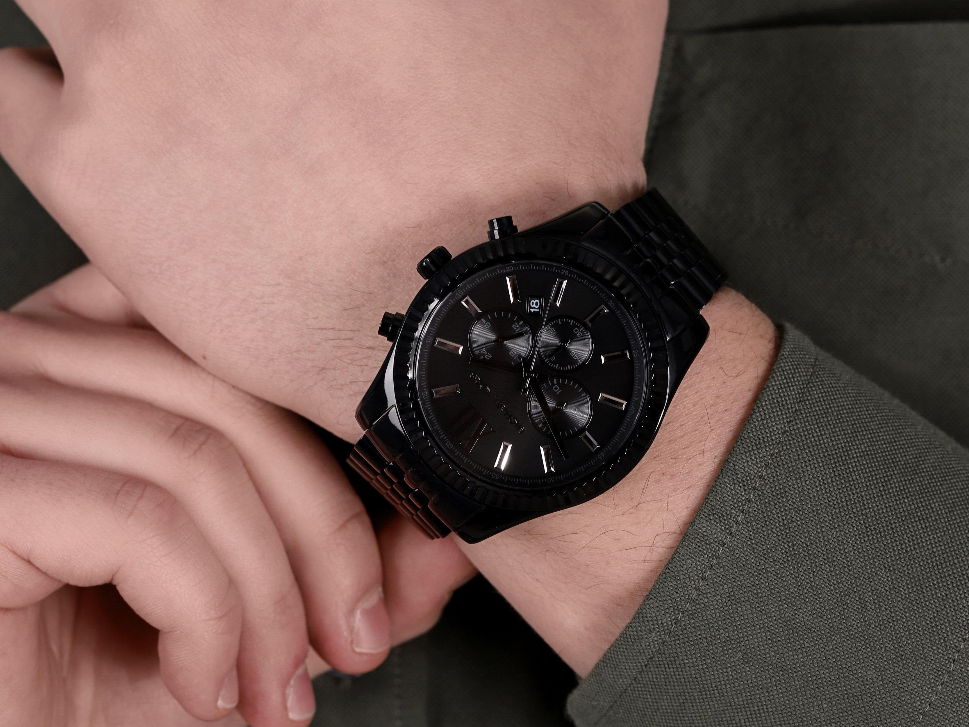 Michael Kors Black Men's Watch - MK8591