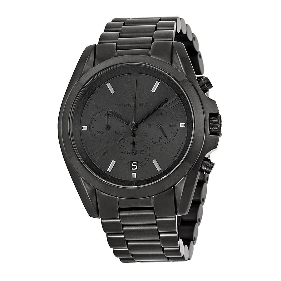 Michael Kors Bradshaw Chronograph Black Unisex Watch - MK5550