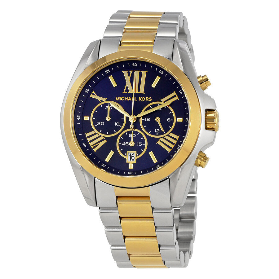Michael Kors Bradshaw Chronograph Blue Dial Ladies Watch MK5976