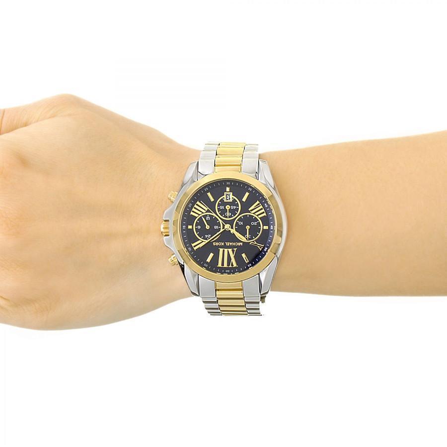 Michael Kors Bradshaw Chronograph Blue Dial Ladies Watch MK5976