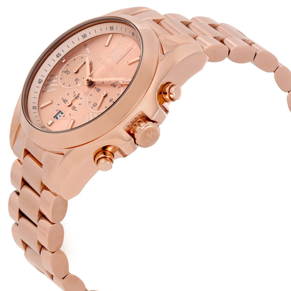 Michael Kors Bradshaw Chronograph Rose Gold Watch MK5503
