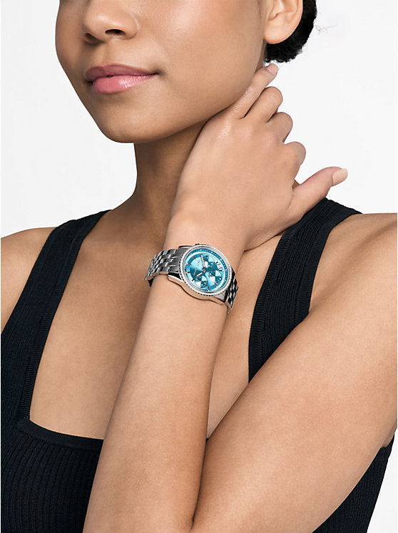 Michael Kors Bryant mini silver-tone watch mk7539